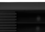 TV Stand, Media Entertainment Center, Storage Cabinet, Console, Storage Shelves, Bedroom, Living Room, Contemporary, Modern - Black by Couch.com