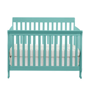 Riley 4-in-1 Convertible Crib, Turquoise