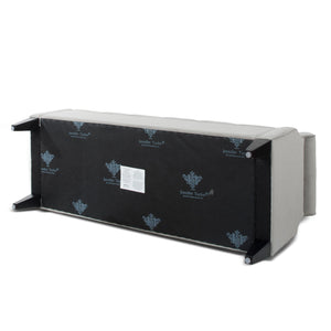 Jacqueline - Tufted Roll Arm Storage Bench by Couch.com