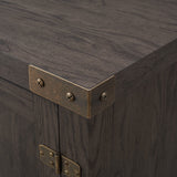 Modern Farmhouse Barn Door 3 Shelf TV Stand For TVs Up To 65” by Couch.com