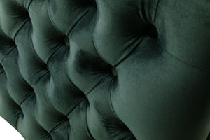 Bayberry - Velvet Loveseat With 2 Pillows by Couch.com