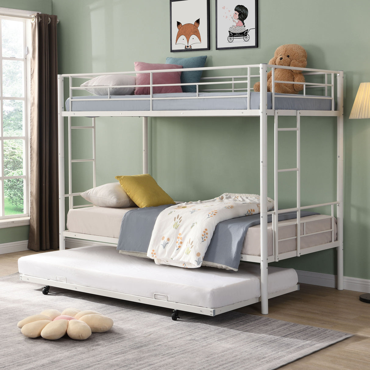 Bunk Bed With Trundle by Couch.com