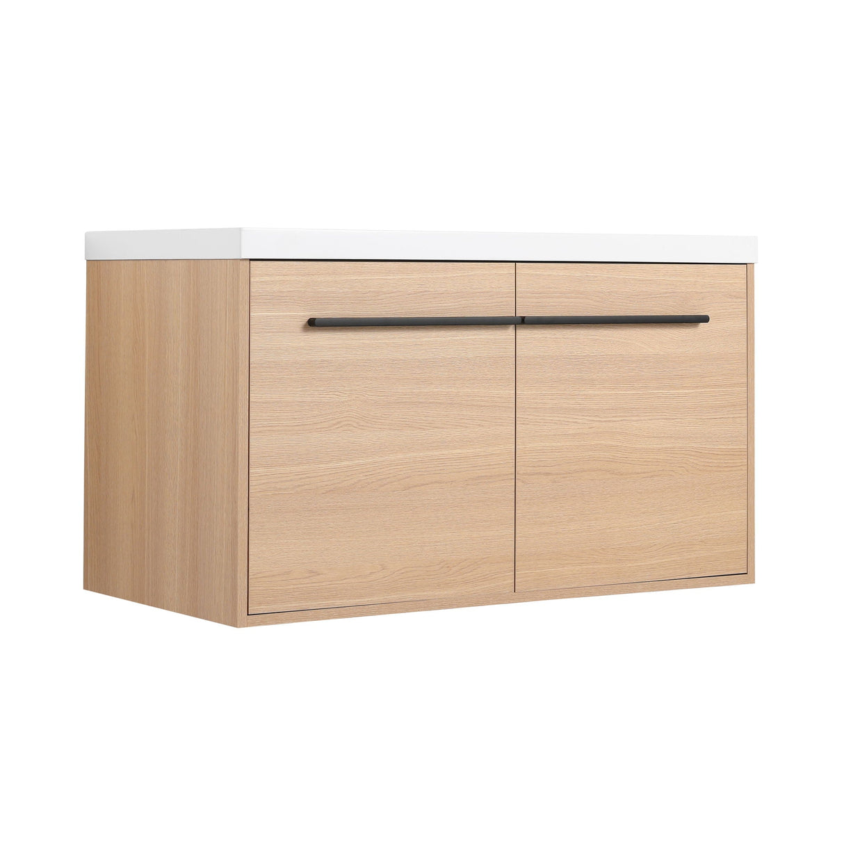 Bathroom Vanity Set With Resin Countertop Sink, 2 Doors by Couch.com