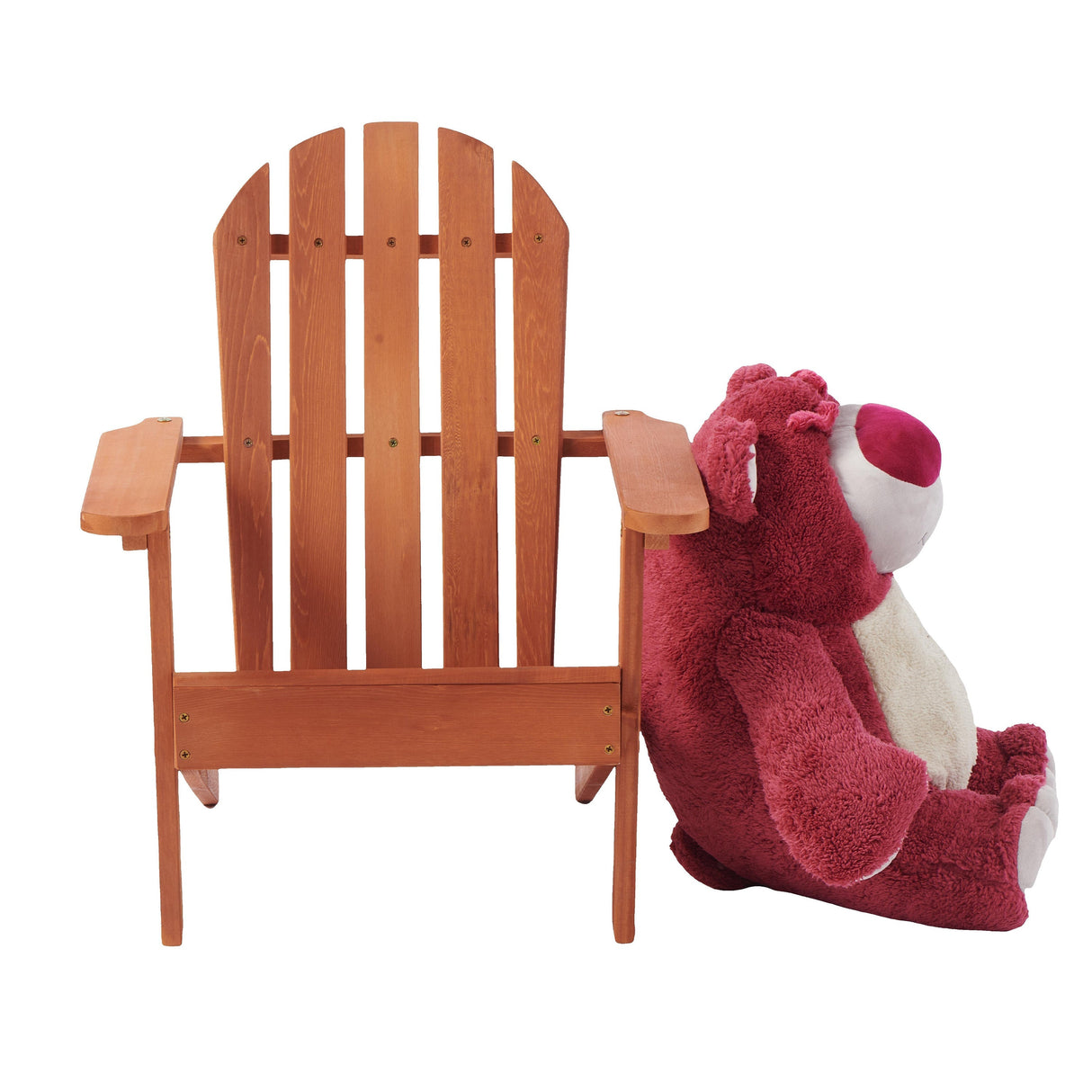 Wooden Kid's Adirondack Chair for Indoor and Outdoor Use