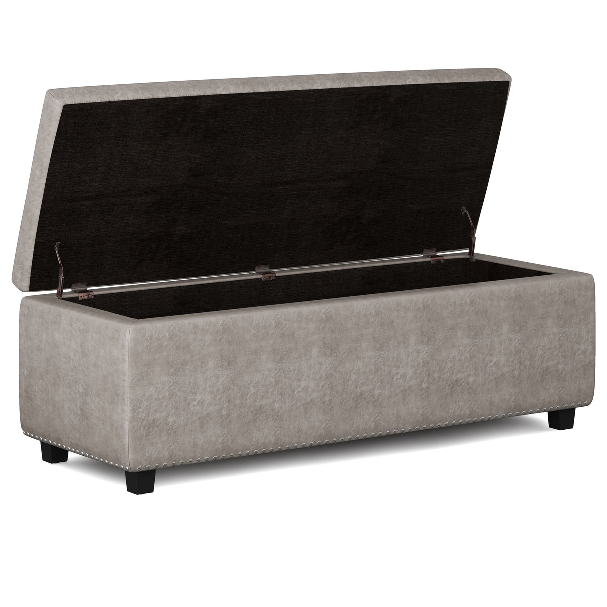 Hamilton - Upholstered Storage Ottoman by Couch.com
