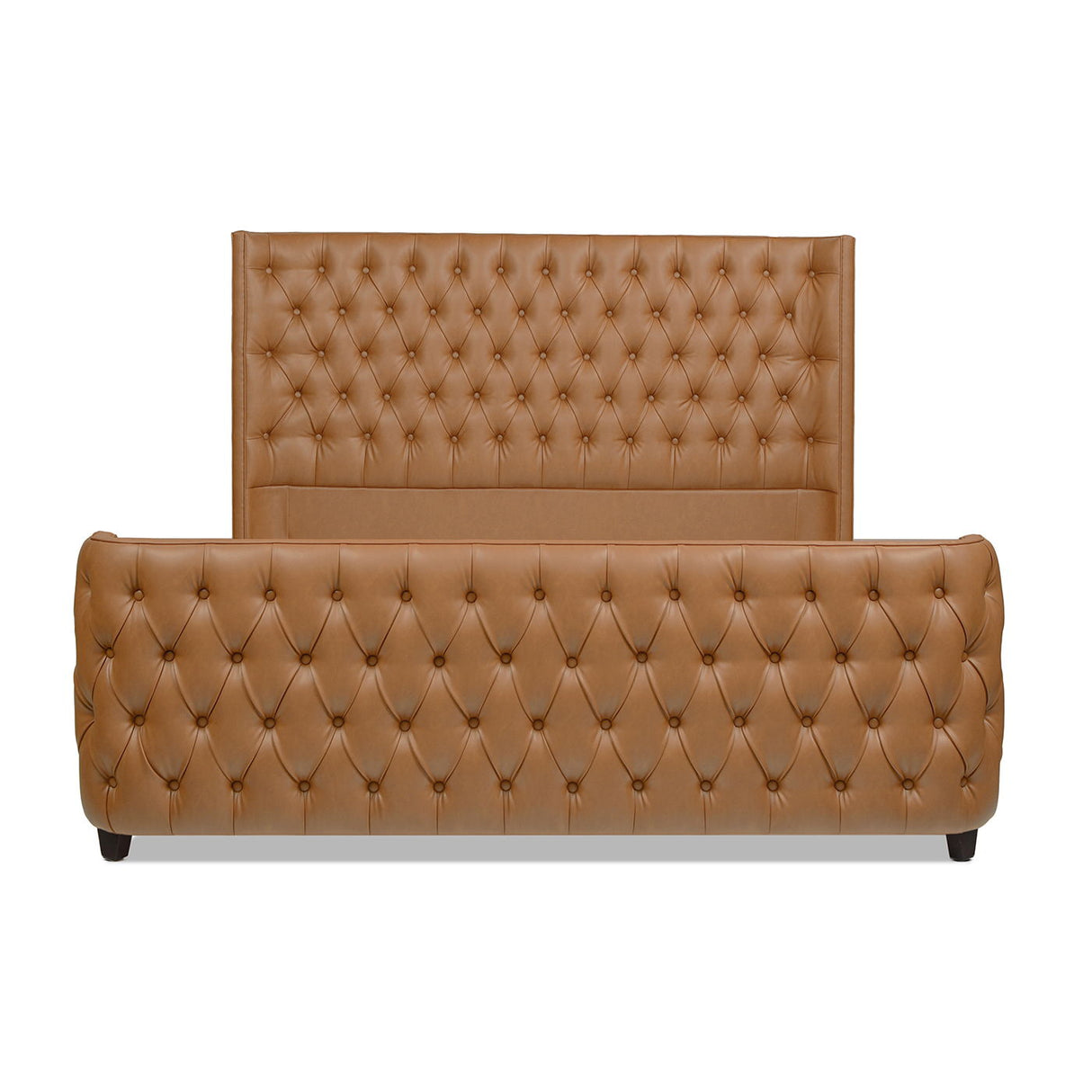 Brooklyn - Tufted Panel Bed Headboard And Footboard Set by Couch.com