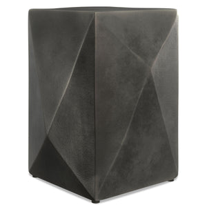 Danner - Cast Aluminum Side Table - Black by Couch.com