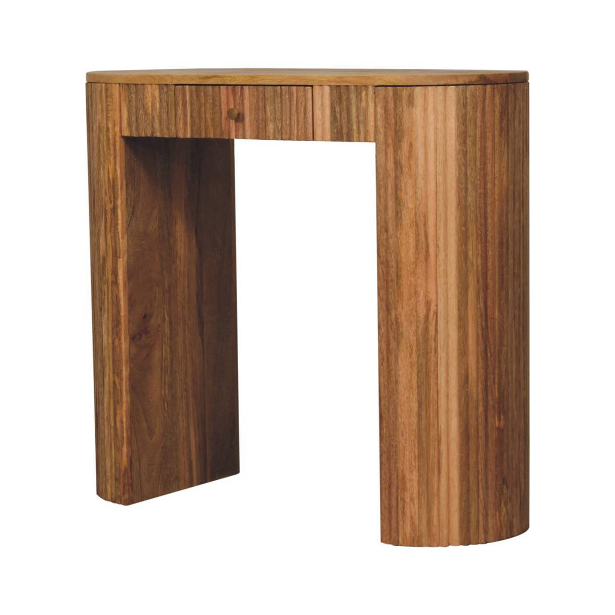 Soba - Straight Console Table - Oak by Couch.com