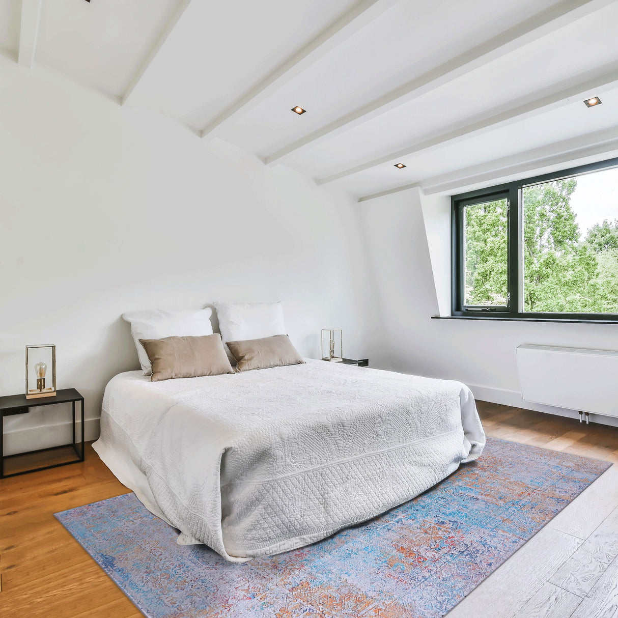 Maval - Unique Washable Area Rug by Couch.com