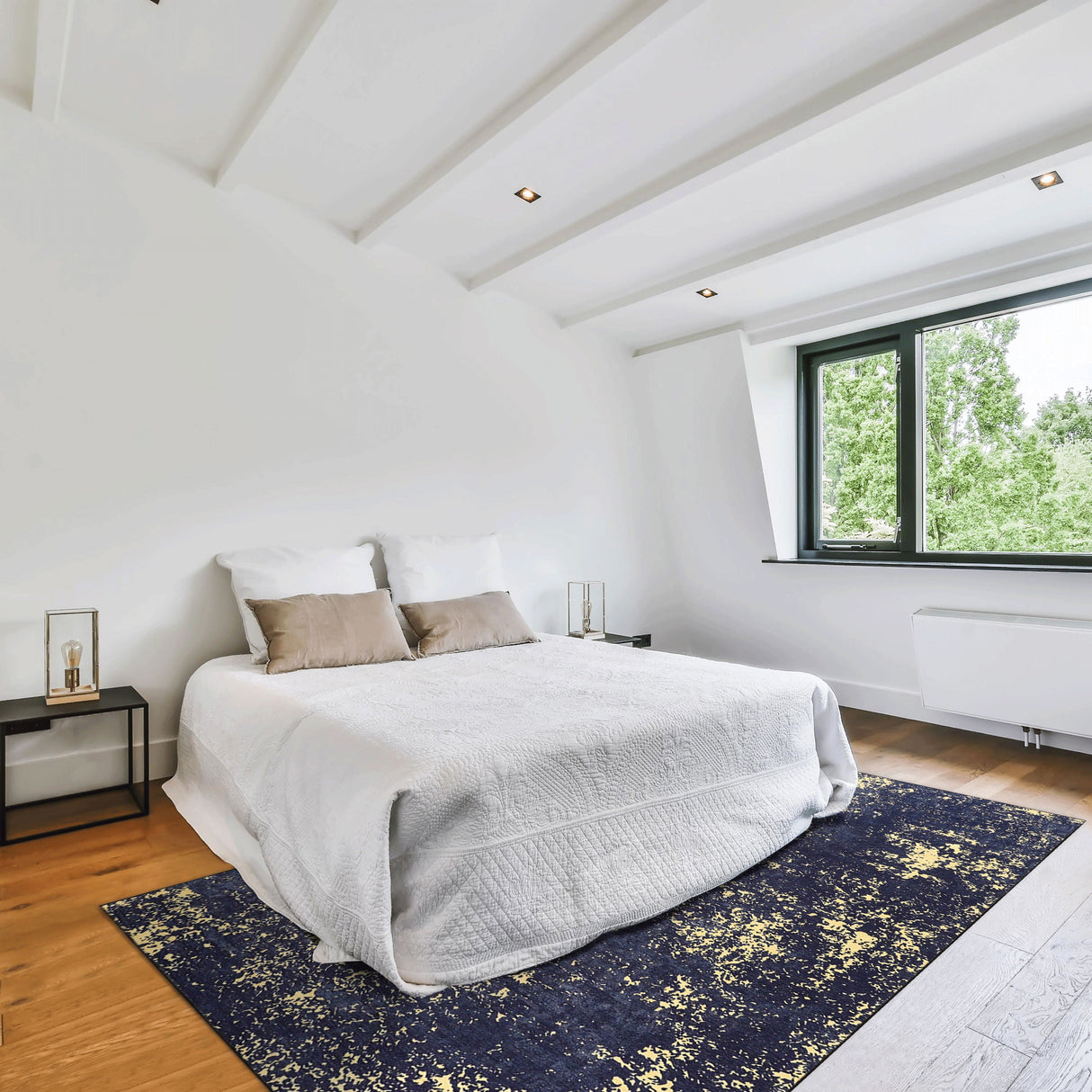 Maval - Abstract Washable Area Rug by Couch.com