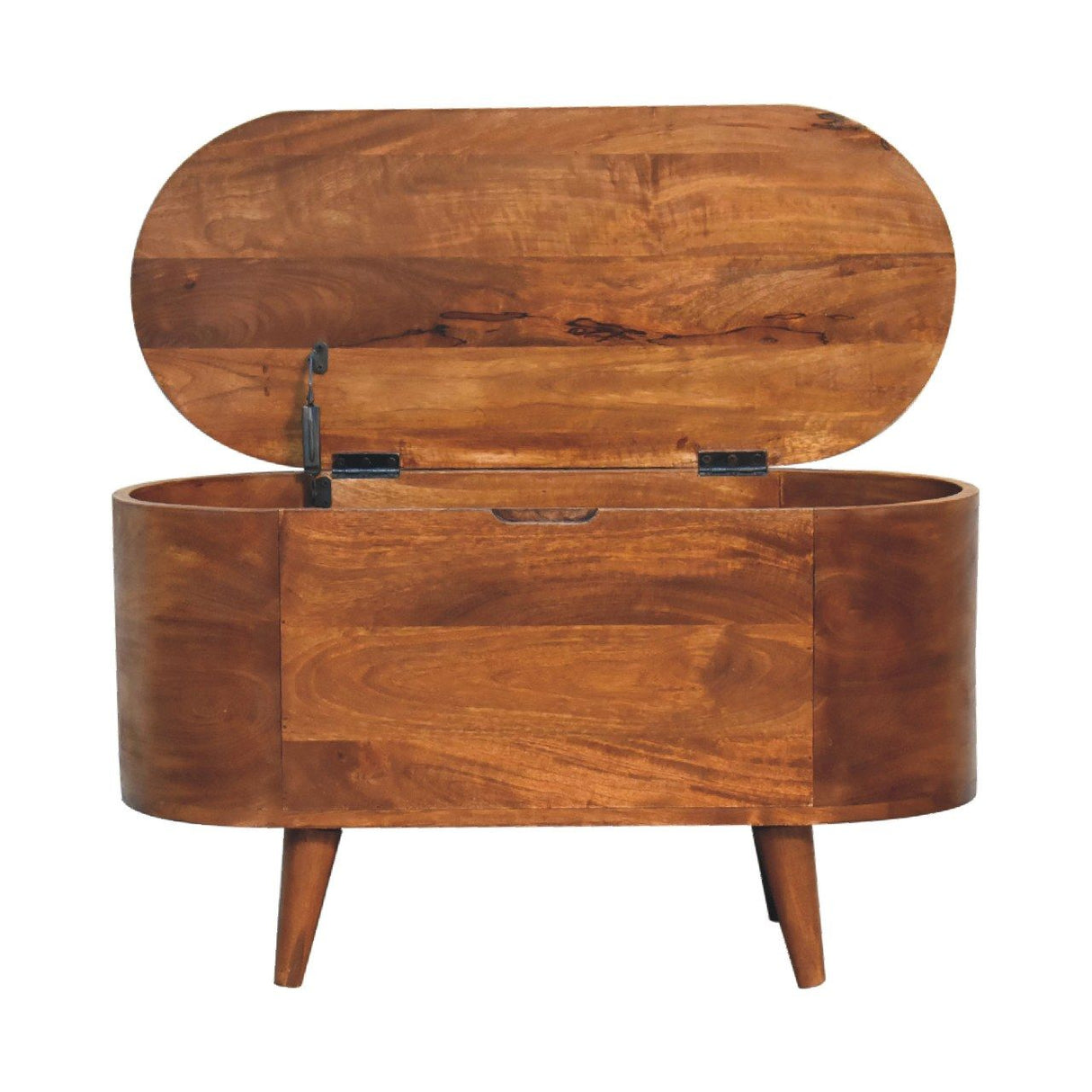 Rounded Lid Up Blanket Box by Couch.com
