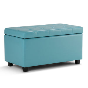 Cosmopolitan - Upholstered Storage Ottoman by Couch.com