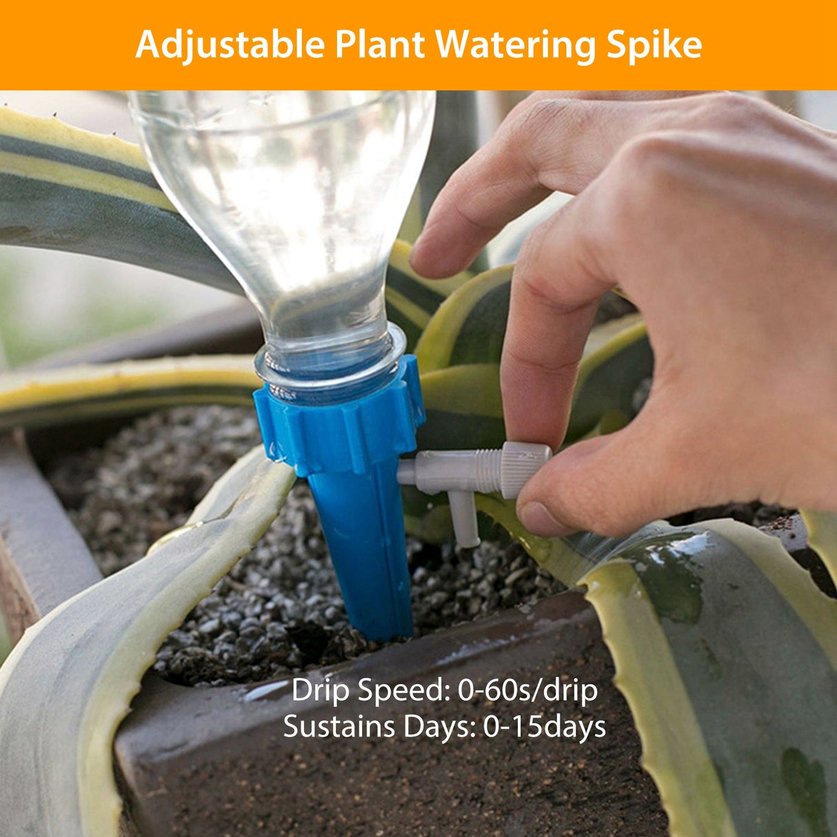 24Pcs Plant Watering Spikes Self Watering Devices by DirectDeals