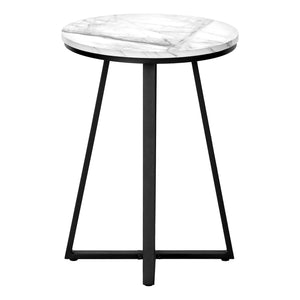 Accent Table, Side, Round Contemporary & Modern Modern Design by Couch.com