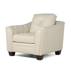 Modern Tufted Leather Chair by Couch.com