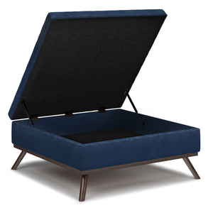 Owen - Multifunctional Square Coffee Table Storage Ottoman by Couch.com