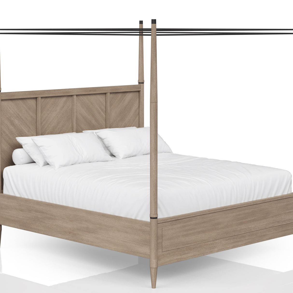 Transitional Styling Canopy Bed by Couch.com
