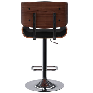 Holland - Adjustable Swivel Bar Stool - Black by Couch.com