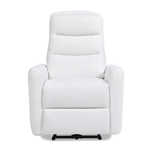 Bloomy - High Back Power Recliner Motion Chair - Chiffon White by Couch.com