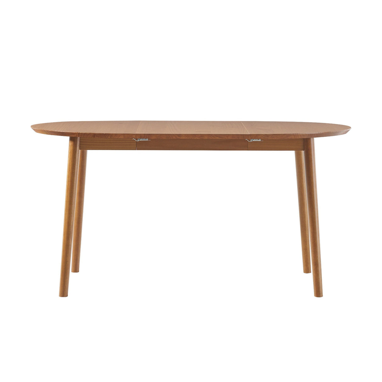 Mid-Century Damsel Extension Dining Table With Removable Leaf - Caramel by Couch.com
