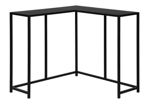 Corner Accent Console Table For Entryway, Contemporary & Modern - Black by Couch.com