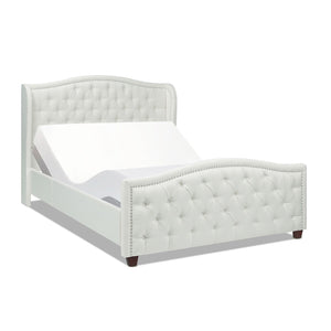 Fontana - Handcrafted Wingback Upholstered Platform Bed Frame by Couch.com