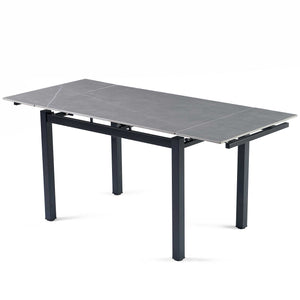 Ceramic Modern Rectangular Expandable Dining Room Table For Space-Saving Kitchen Small Space Table by Couch.com