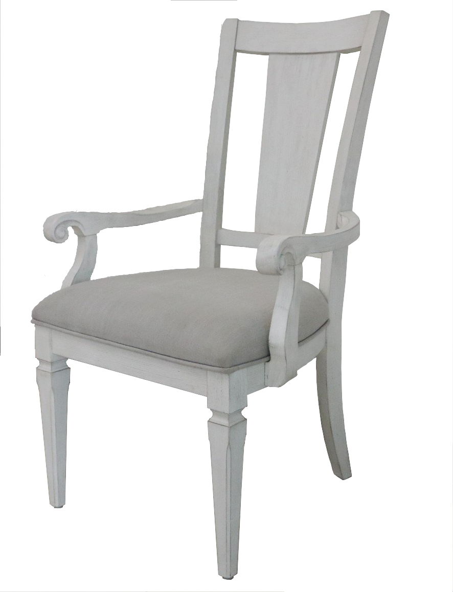 Katia - Arm Chair (Set of 2) - Light Gray / White by Couch.com