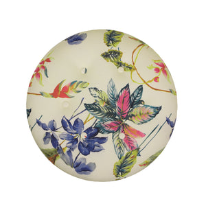 Yolanda - Round Upholstered Accent Ottoman by Couch.com