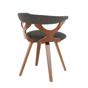 Gardenia - Mid-Century Modern Dining Chair With Swivel by Couch.com