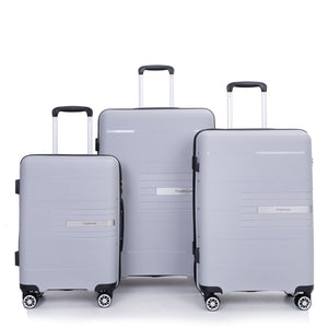 Hardshell Suitcase Double Spinner Wheels Luggage Sets, Lightweight With Tsa Lock, 3 Piece Set by Couch.com