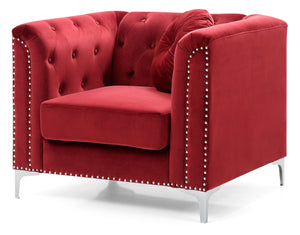 Contemporary Sloped Arm Chair by Couch.com