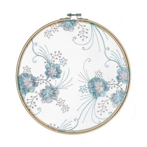 Flat Round Net Embroider Display Stand Net Yarn Wedding Ornaments Wall Hanging Decors Hot Decor for Living Room or Bedroom Unique Wall Art