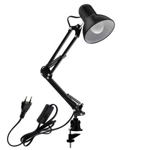 Flexible Led Desk Lamp Home Office Modern Table Lamp Metal Architect Adjustable Folding Reading Light Decorative Table Lamp Cute Study Lamps for Bedroom Décor