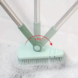 Floor Scrub Brush Long Handle Detachable Stiff Bristles