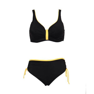 Floral High-Waist Bikini Sets Push Up Swimsuit Summer Two Pieces Swimwear Women Plus Size Two 2 Piece Bikini Sets Push Up Swimsuit Separates Tops Bottoms Swimwear Bathing Suit Women Plus Size Bathing Suits