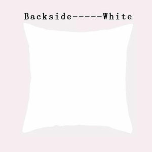 Floral Pillow Covers Alphabet Decorative Pillow Cases ABC Letter Flowers Cushion Covers Blue Flowers Polyester Pillowcase Decorative Sofa Pillows Cover Luxury Soft Materials