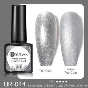 Fluorescent Gel Nail Polish Yellow Green High Quality Colors UV Strong Matte Effect Luxury Design For Girls and Women