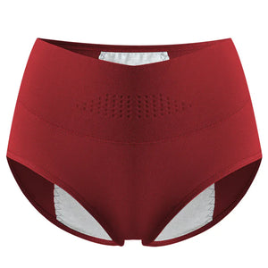 High Waist Cotton Menstrual Panties for Women