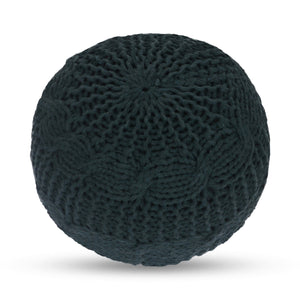 Samiyah Hand Knitted Pouf