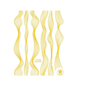 French Rose Gold Striping Tape Nail Design Stripe Lines Geometry 3D Sticker for Nails Gel Polish Sticker Decals for Manicuring Decorations Manicure Stickers Decals Silver Strip Line Nail Decal Self-Adhesive 3D Wave Decal Decoration Metallic Curve Design
