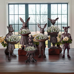 Charming Frog Bronze Bowl | Dapper Critters Collection