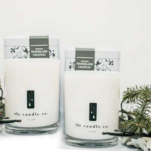"Frolick Through The Forest" Woodland Chateau Luxury 2-Wick Soy Candle Gift Sets