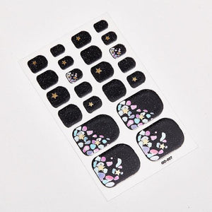 Full Beauty Loveliness Designed Manicure Valentines Nail Art Designer Nail Decals Kids Nails Art Decoration Nail Sticker Set French Tip Guides Stickers French Nail Stickers Form Fringe Guides for Decoration Stencil Tools