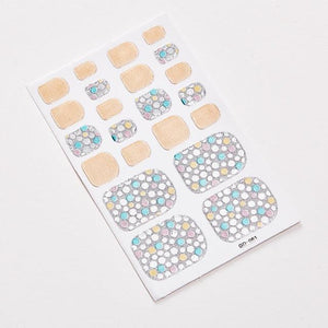 Full Beauty Loveliness Designed Manicure Valentines Nail Art Designer Nail Decals Kids Nails Art Decoration Nail Sticker Set French Tip Guides Stickers French Nail Stickers Form Fringe Guides for Decoration Stencil Tools
