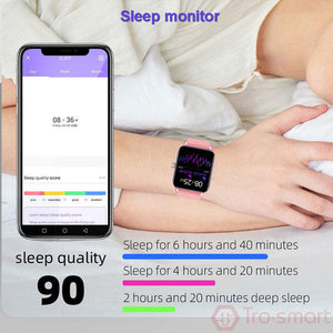 Full Touch Children Watch For Girls Boys Wrist Watch Child Students Clock Electronic Digital Wristwatch  Pedometer Music Video Recorder Player Camera Flashlight Alarm Clock And More Smartwatch For Age 3-12 Boys Girls Gifts