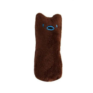 Funny Colorful Teeth Grinding Catnip Toys Cute Kitten Chewing Toy Stuffed Toys For Pets Soft Cat Toys