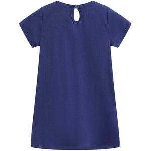 Girls Cotton Casual Jersey Dresses