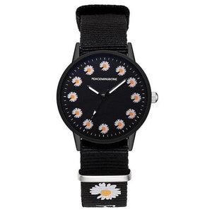 Girls Small Elegant Wrist Watch Women Fashion Nylon Strap Dress Quartz Watch Simple Wild Girlfriends Couple Watch Analog Quartz Watches With Nylon Strap Nylon Band Wristwatch