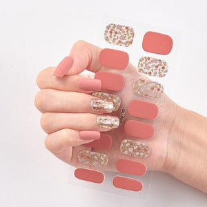 Glitter Series Shiny Manicure Decoration Designed Nail Art Stickers Nail Decoration Nail Wraps Shiny Tattoos Kids Nails Art Decoration Nail Strips Shiny French Tip Guides Stickers French Nail Stickers Form Fringe Guides